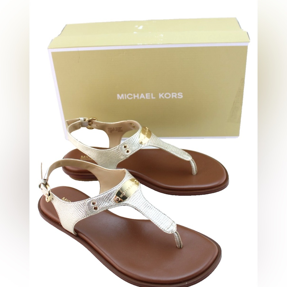 Michael Kors Gold Sandals